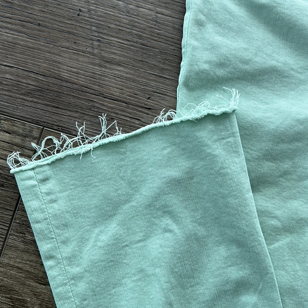 Frame Denim — Le Crop Mini Boot Spring Green - Picture 3 of 4